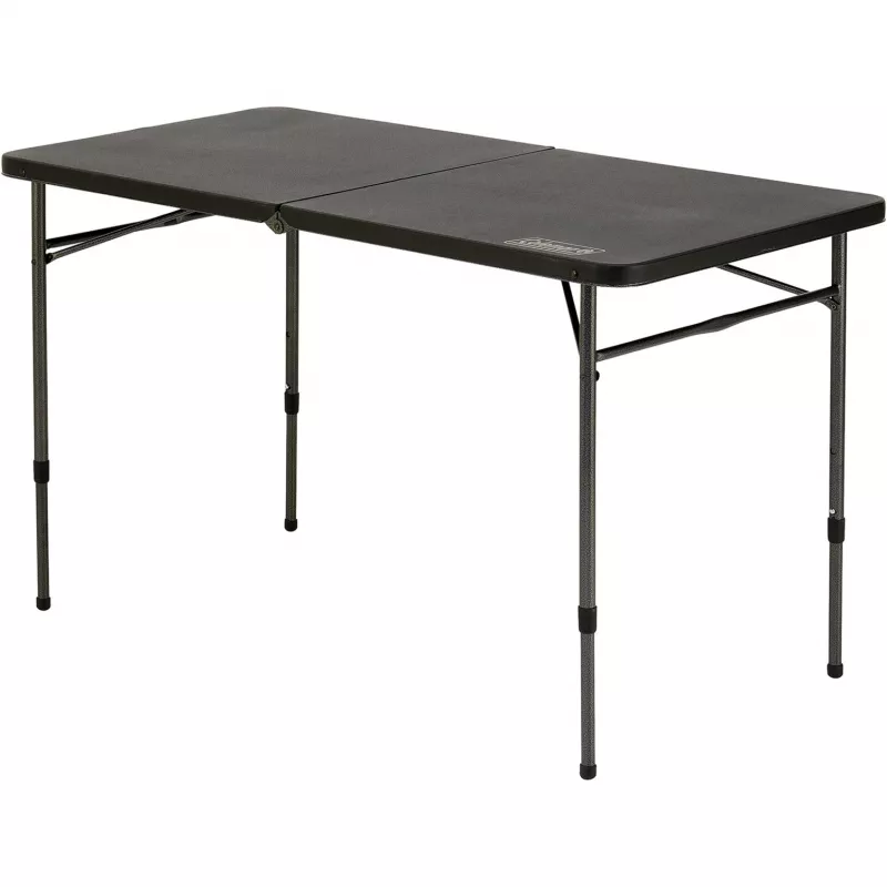 Mesa de camping Coleman 2199746 estructura de acero negra tablero de polipropileno