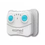 Electroestimulador Medisana TT-10E TENS inalámbrico recargable — 5 programas, 10 niveles de intensidad, 2 electrodos (74×55 mm)