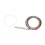 Splitter óptico PLC 1:8 Extralink fibra 900 µm, sin conector