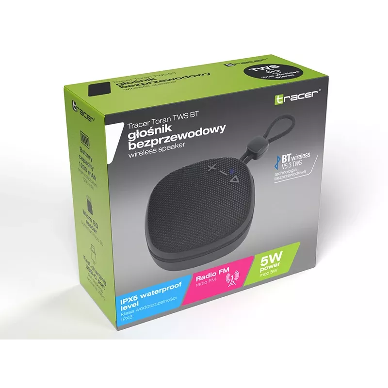 Tracer Toran TWS Bluetooth negro