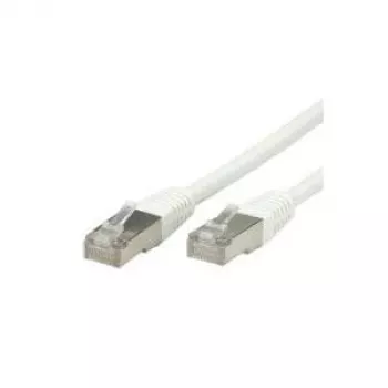 Value 21.99.1376 cable de parcheo Ethernet blanco
