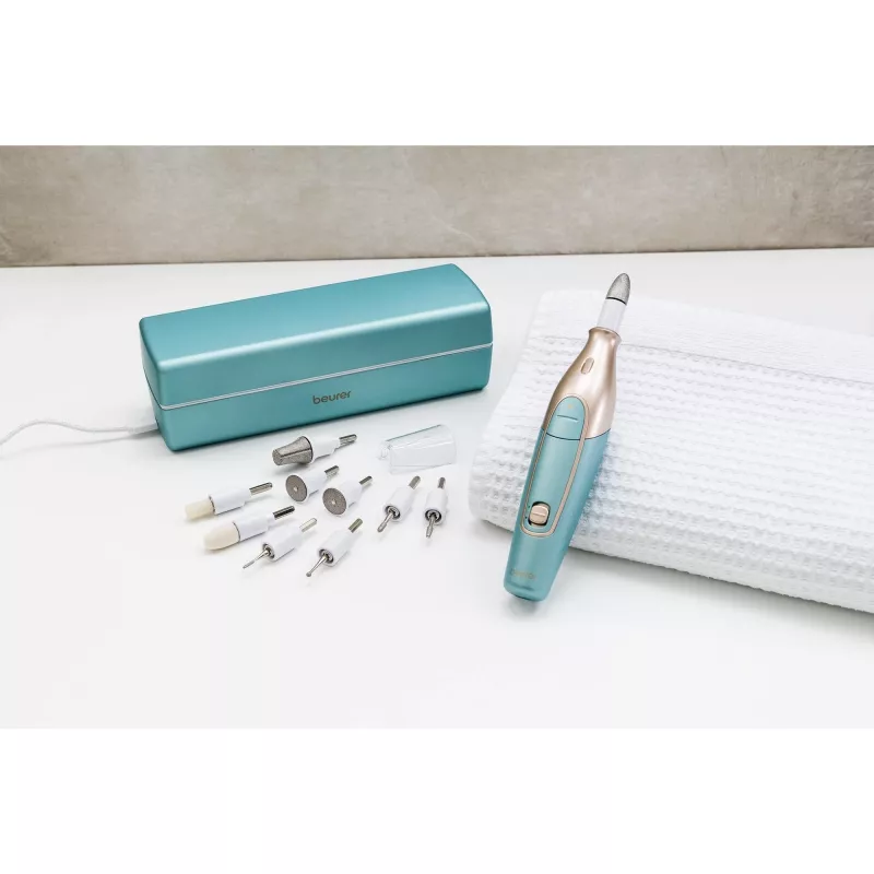 Beurer set de manicura y pedicura MP 84 turquesa oro (570.02)