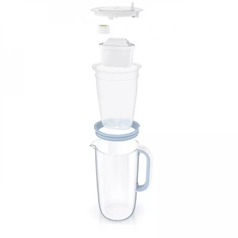 Jarra filtrante Brita Glass+3 Maxtra Pro Pure Performance