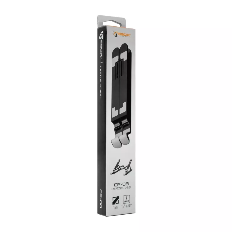 Base refrigeradora para portátil SBOX CP-08 con 4 ventiladores, alimentación USB