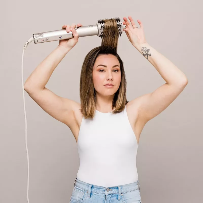 Shark FlexStyle 5 en 1 Air Styler y secador de pelo con rizadores automáticos, cepillo plano, cepillo ovalado, boquilla, difusor, bolsa de almacenamiento, sin daños térmicos