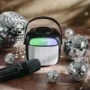 Altavoz mono portátil Adler AD 1199B – inalámbrico, batería integrada, hasta 8 h, botones, negro/gris