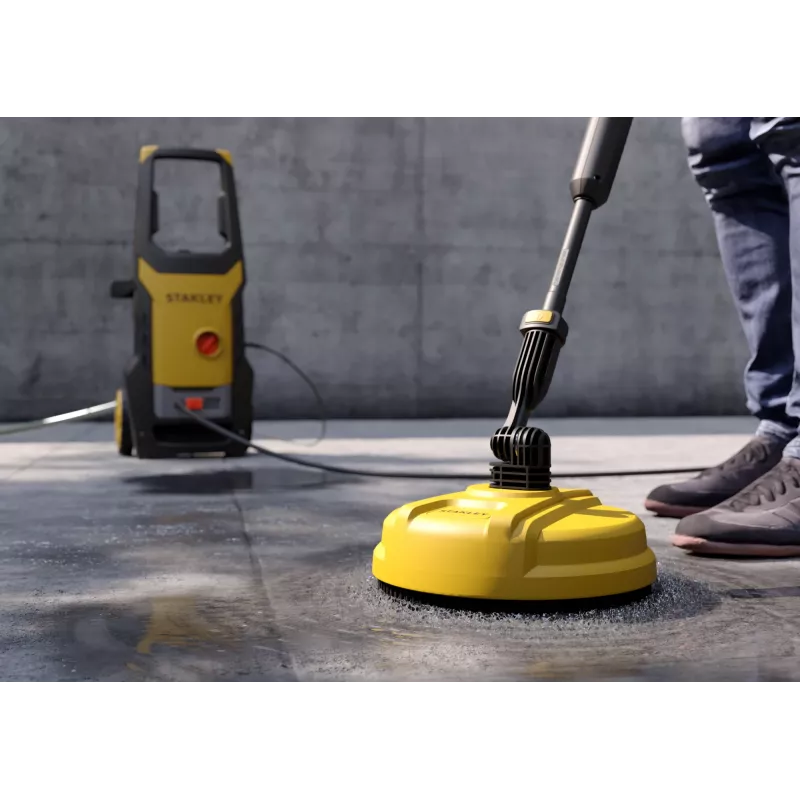 STANLEY SXPW14PE hidrolimpiadora con limpiador de terrazas (1400 W, 110 bar, 390 l/h) | Stanley 1400 W | 110 bar | 390 l/h