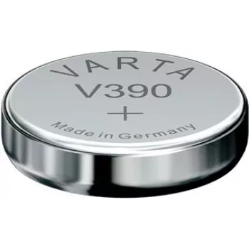 Varta V390 - pila botón para reloj - primaria plata - SR54 - 1,55V - 80mAh (0390-101-111)