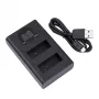 Cargador de batería GOPRO AHDBT901, dual