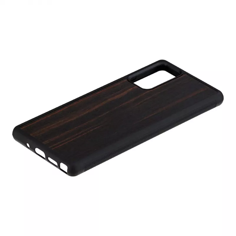 Funda protectora Man and Wood para Samsung Galaxy Note 20 — Ebenholz negra