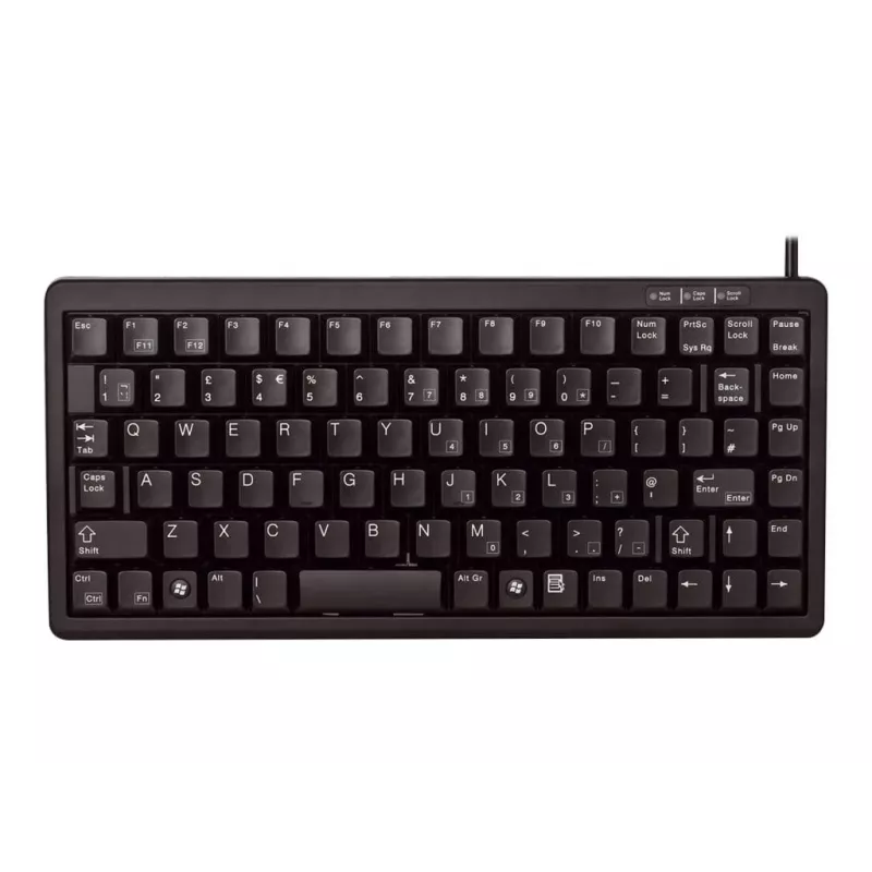 Teclado CHERRY G84-4100 universal USB AZERTY francés negro