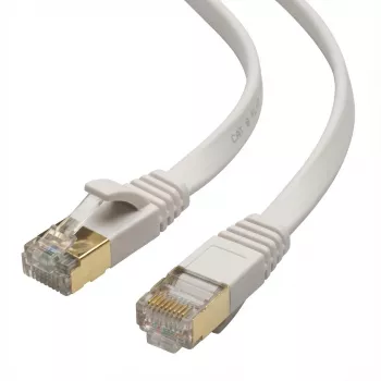 Cable de parcheo Captiva 80280 RJ45 CAT 8 1m Blanco