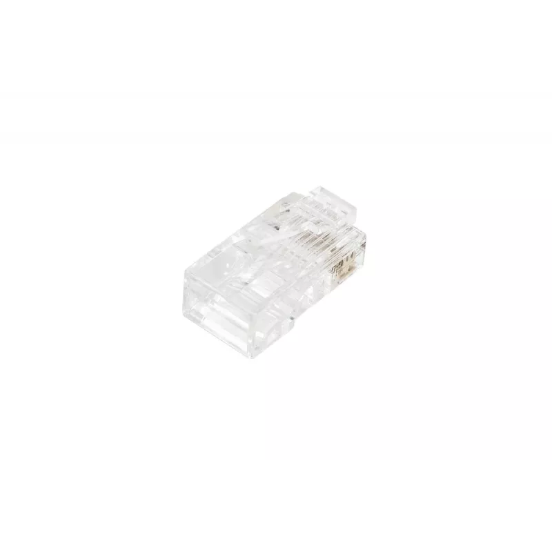 Conector modular RJ45 DIGITUS (8P8C) pass-through, CAT 5e, no apantallado, AWG 26-24, 100 unidades (X-ML-5U-EZ)