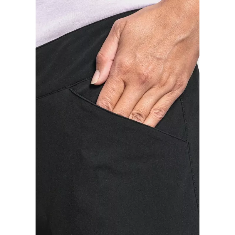 Pantalón corto de ciclismo Schöffel Danube – mujer, negro, talla S
