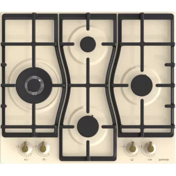 Gorenje GW6D42CLI Placa de cocina beige de encastre 60 cm gas 4 zona(s)