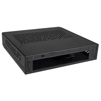 Akasa Cypher MX3 - torre Mini - PC - SGCC - negro - Thin Mini-ITX - disco duro - alimentación (A-ITX38U3-M1B)