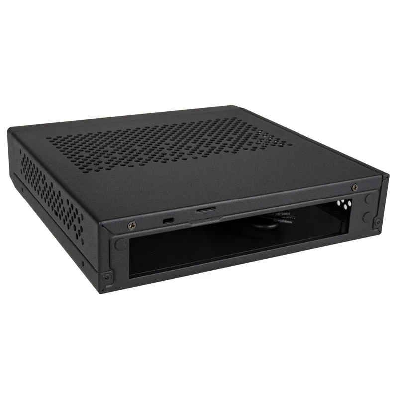 Akasa Cypher MX3 - torre Mini - PC - SGCC - negro - Thin Mini-ITX - disco duro - alimentación (A-ITX38U3-M1B)