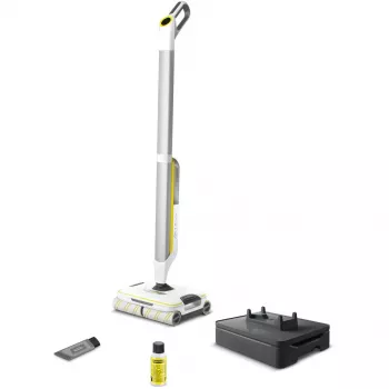 Escoba eléctrica Kärcher FC 8 Smart Signature Line batería húmedo sin bolsa plata blanco amarillo