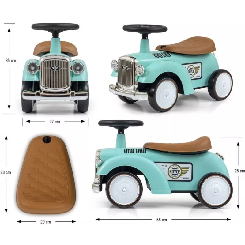 Correpasillos milly mally Royce en color menta — Modelo 5473