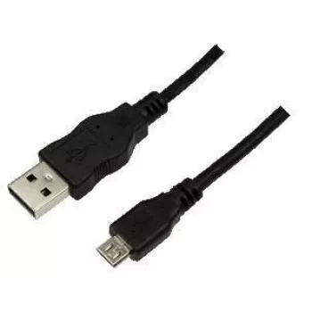 Cable USB LogiLink 1m USB A-USB Micro B