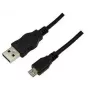 Cable USB LogiLink 1m USB A-USB Micro B