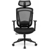 Silla de oficina Sharkoon OfficePal C10 – negra, diseño ergonómico, altura ajustable