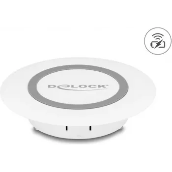 Cargador interior DeLOCK 66260 carga inalámbrica blanco