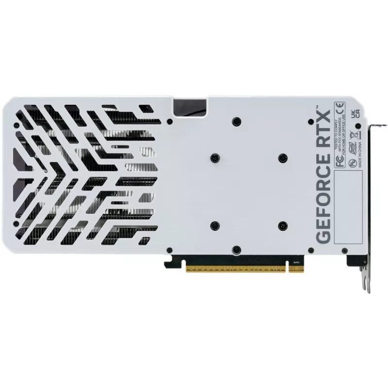 Tarjeta gráfica Palit GeForce RTX 5060 Ti White OC — GeForce RTX 5060 Ti, 16 GB GDDR7, 128 bits, PCIe 5.0, 2407 MHz