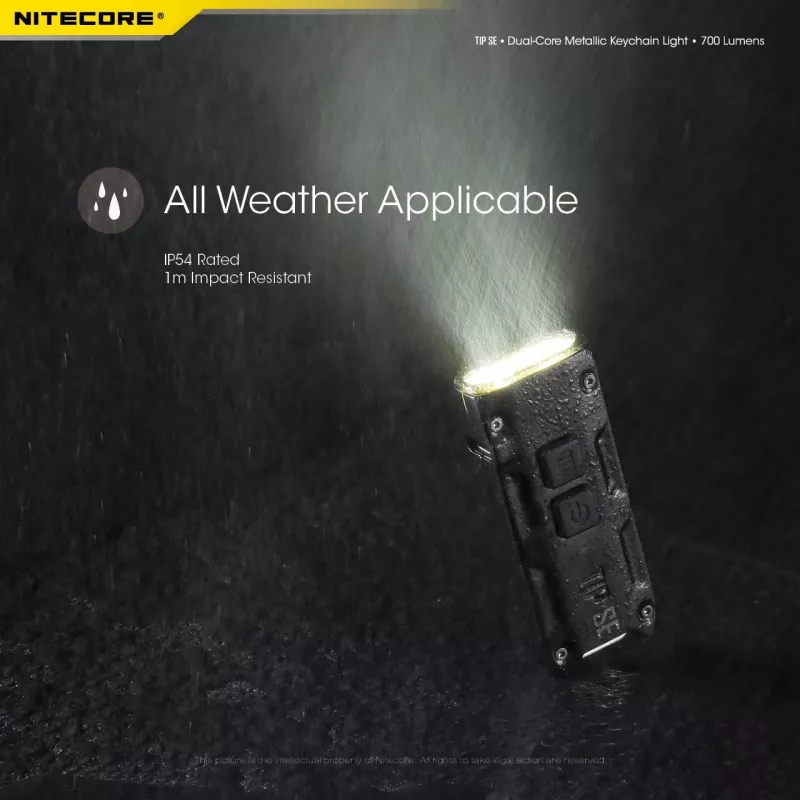 Linterna de mano LED Nitecore TIP SE Negra