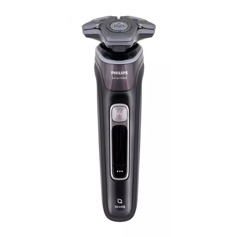 Afeitadora Philips SHAVER Series 9000 S9976/55 para hombre rotativa con recortadora negra