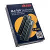 Disipador/radiador para SSD para sistema de refrigeración de PC Akasa A-M2HS01-KT02 negro 1 - 2 (A-M2HS01-KT02)