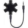 SpeaKa Professional SP-7870556 adaptador de interfaz/conector de cable 3,5 5x 3,5 negro (SP-7870556)