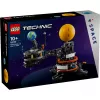 LEGO Technic Planeta Tierra y Luna en órbita, juegos espaciales para niños y niñas a partir de 10 años, sistema solar, juguete de construcción con planetas