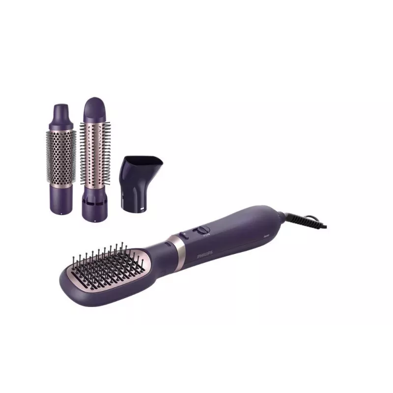 Herramienta de estilismo Philips 3000 series BHA313/00 cepillo de aire caliente Warm negro 800 W 1,8 m