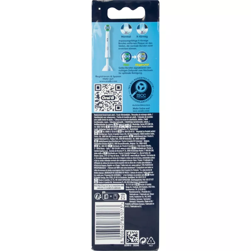 Oral-B Pro Precision Clean cabezales de repuesto, pack de 8 (861073)