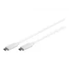 Cable Wentronic Goobay USB 3.1 Gen 1 USB-C™, 1 m - conector macho USB-C > conector macho USB-C (67194)