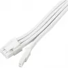 Cable prolongador de fuente de alimentación SILVERSTONE PCIe 8-pin SST-PP07E-PCI8W-V2 30 cm blanco