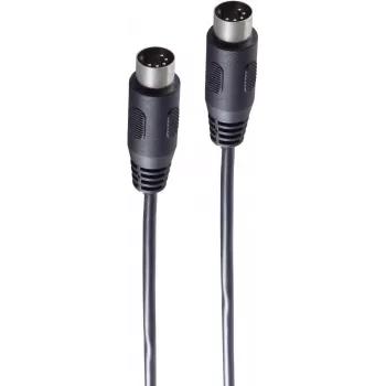 Cable de audio ShiverPeaks BS10002 1,5 m DIN 5 polos negro