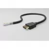 Goobay 61296 - Cable HDMI High Speed con conector en ángulo Ethernet 4Ka60Hz 2.0 - Cable - Digital/Display/Video