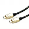 Cable DisplayPort ROLINE 11.04.5922 3 m negro oro