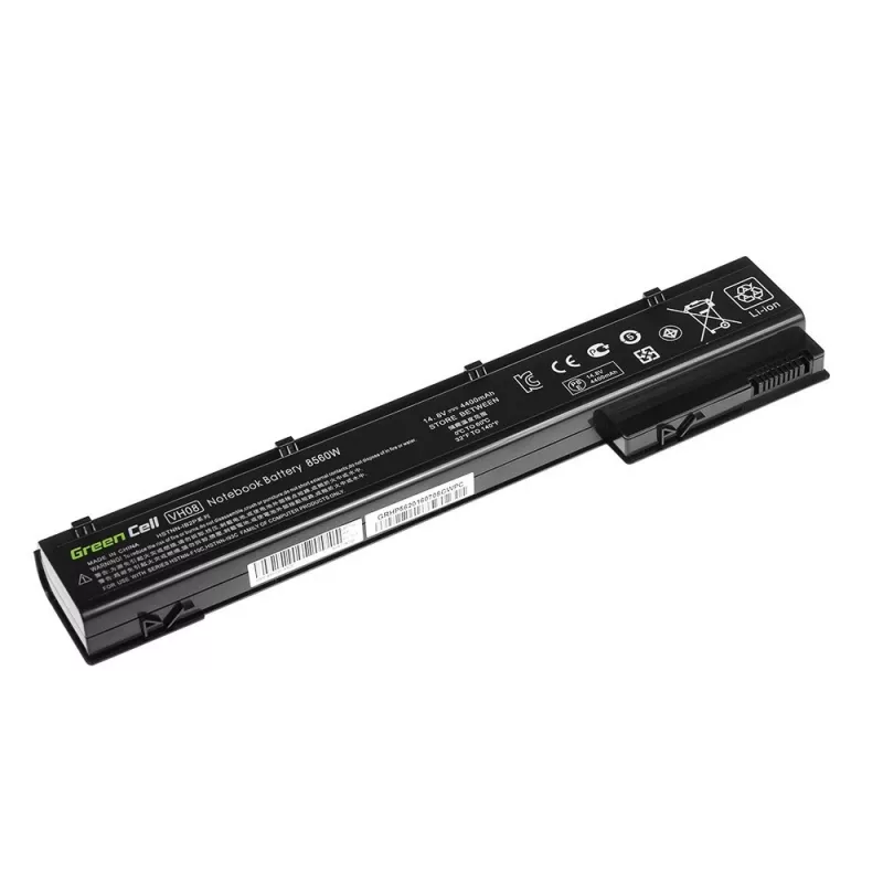 Batería Green Cell HP56 para HP EliteBook 8560w 8570w 8760w 8770w, Li-Ion 4400 mAh, negra