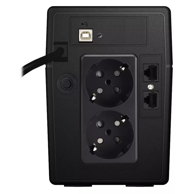 PowerWalker VI 850 LCD sistema de alimentación ininterrumpida (SAI) Line-Interactive 0,85 kVA 480 W