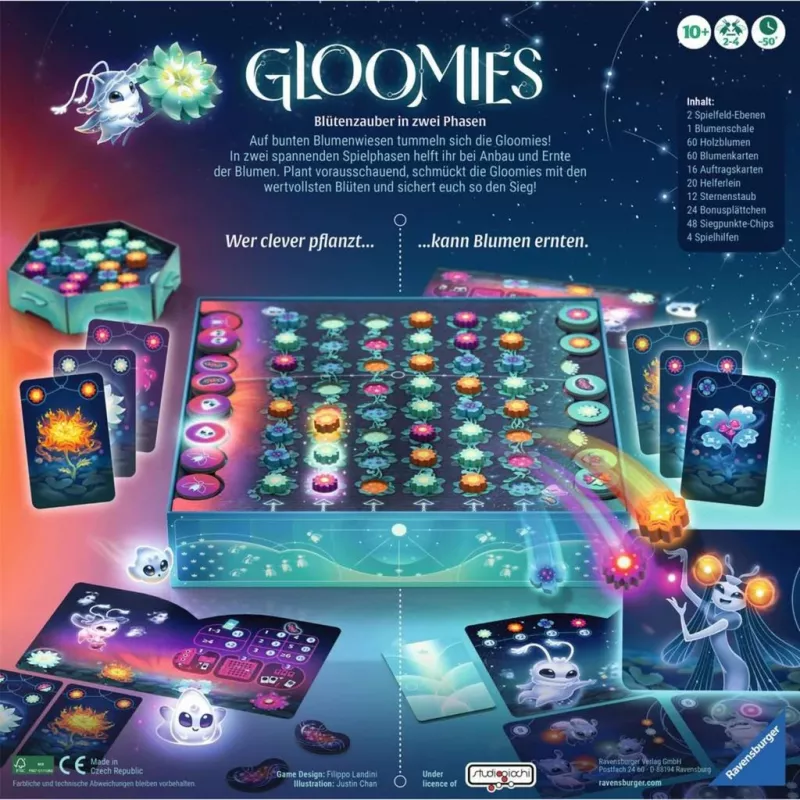 Gloomies, juego de mesa