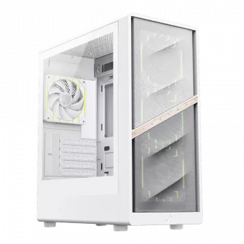 Caja Gamemax | AERIS 330 MW | blanca | Mini-Tower | fuente de alimentación no incluida