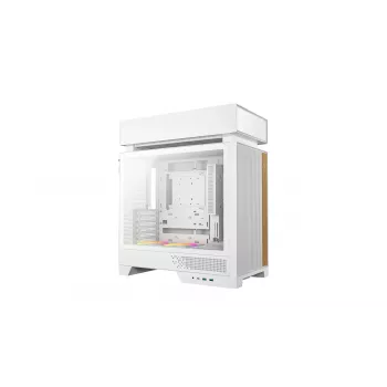 Caja de PC DeepCool CL660 WH Blanca — ATX/Micro-ATX/Mini-ITX, cristal templado, compatible con fuentes ATX/PS2/SFX/SFX‑L