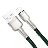 Cable USB-A a Lightning Baseus 1 m, verde