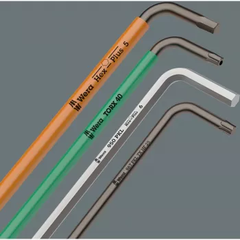 Wera 967/9 TX XL Juego de llaves Torx en L, 9 piezas