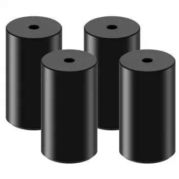 ssupd Meshroom patas – aluminio, 3 cm de altura, negro