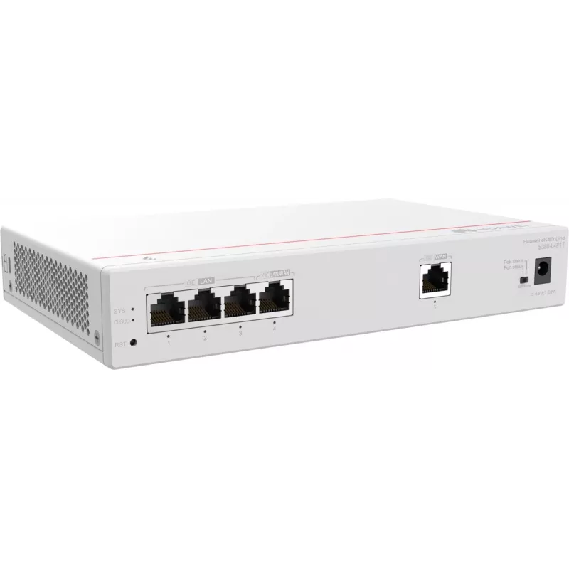 Huawei S380-L4P1T router multiservicio, 1x WAN, 4x POE LAN