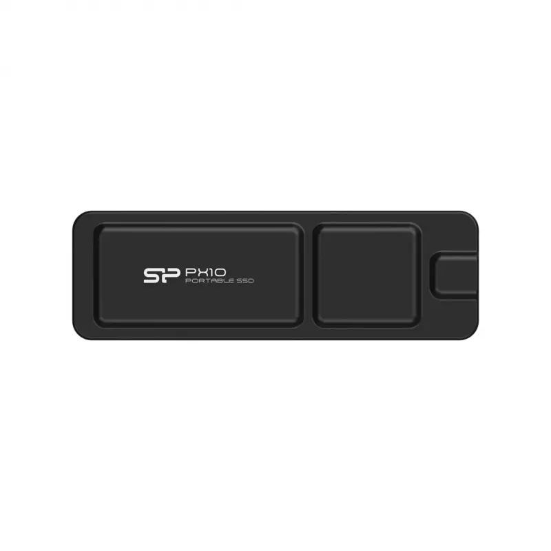 SSD externo Silicon Power PX10 512 GB USB Type-C 3.2 Gen 2, 1050 MB/s, aluminio, negro